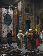 Jean - Leon Gerome The Carpet Merchant oil painting picture wholesale